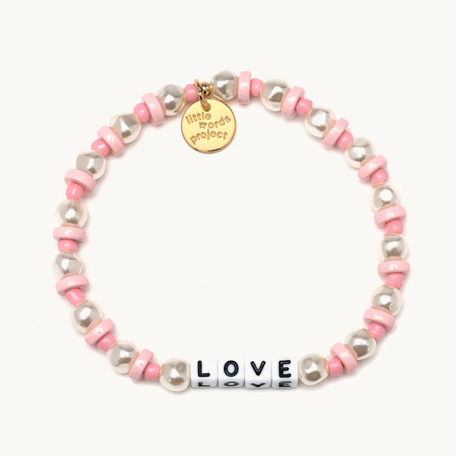 Pura Vida Lover Alphabet Bead Bracelet