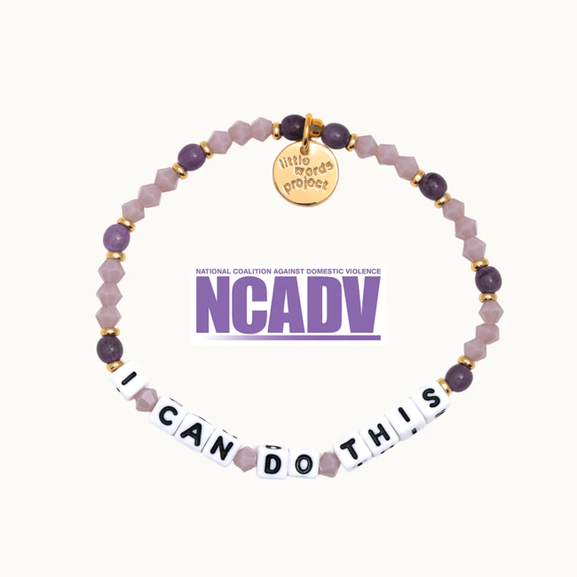 I Can Do This Bracelet - Domestic Violence