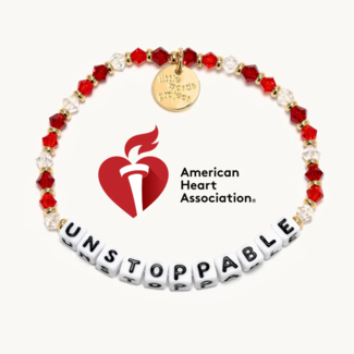 LITTLE WORDS PROJECT Unstoppable Bracelet - American Heart Association