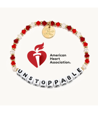 LITTLE WORDS PROJECT Unstoppable Bracelet - American Heart Association