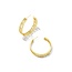 Kelly Hoop Earrings in Gold