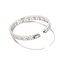 Kelly Bangle Bracelet in Silver