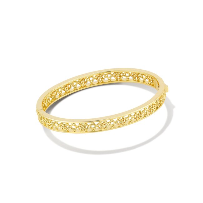 Kelly Bangle Bracelet in Gold