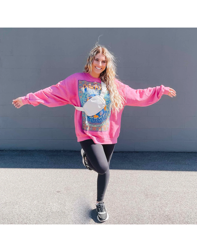 PRETTY SIMPLE Nadya Nylon Bum Bag in Cream