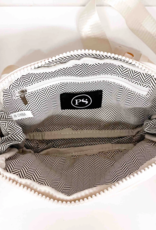 PRETTY SIMPLE Nadya Nylon Bum Bag in Cream