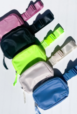 PRETTY SIMPLE Nadya Nylon Bum Bag in Mauve