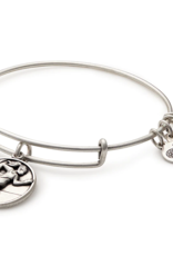 ALEX & ANI Track + Field Charm Bangle in Silver