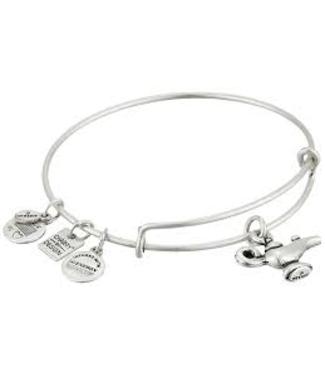 ALEX & ANI Lamp of Light Bangle in Silver
