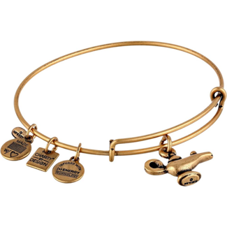 ALEX & ANI Lamp of Light Bangle in Gold