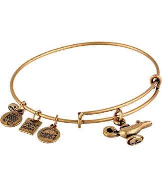 ALEX & ANI Lamp of Light Bangle in Gold