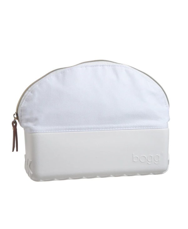 Beauty and the Bogg Cosmetic Bag in for shore WHITE