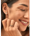 Grayson Gold Stud Earrings in Iridescent Drusy