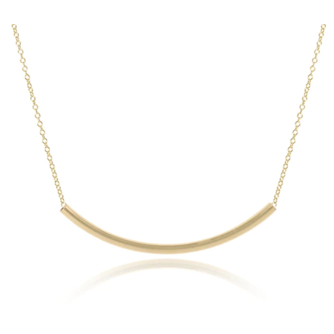 Gold 16" Necklace - Bliss Bar