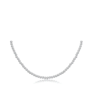 ENEWTON DESIGN Classic 3mm Bead Chain 17" Choker Necklace - Silver