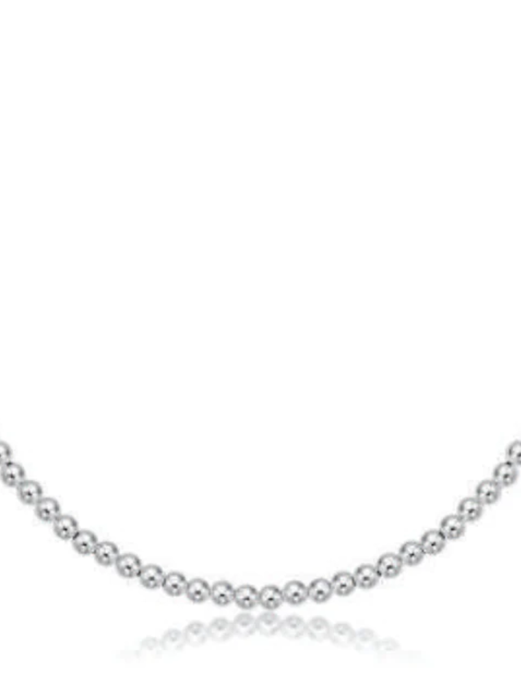 ENEWTON DESIGN Classic 3mm Bead Chain 17" Choker Necklace - Silver