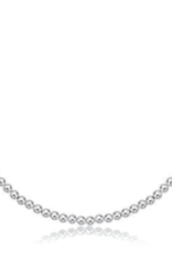 ENEWTON DESIGN Classic 3mm Bead Chain 15" Choker Necklace - Silver