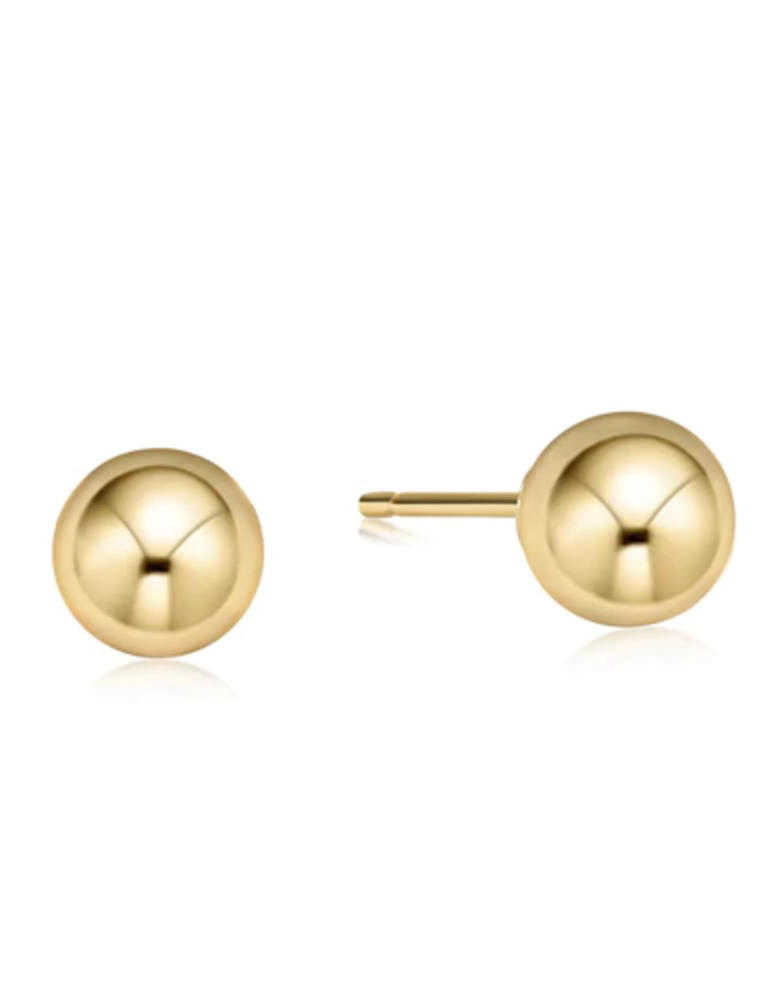 ENEWTON DESIGN Classic 8mm Ball Stud Earrings - Gold