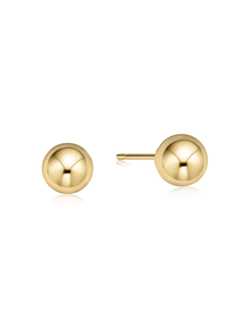 ENEWTON DESIGN Classic 8mm Ball Stud Earrings - Gold