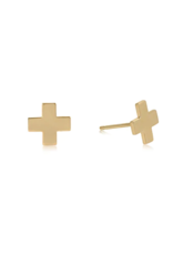 ENEWTON DESIGN Signature Cross Stud Earrings - Gold
