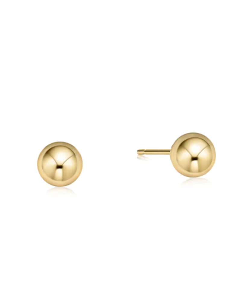 ENEWTON DESIGN Classic 6mm Ball Stud Earrings - Gold