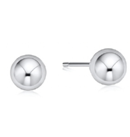 ENEWTON DESIGN Classic 8mm Ball Stud Earrings - Silver