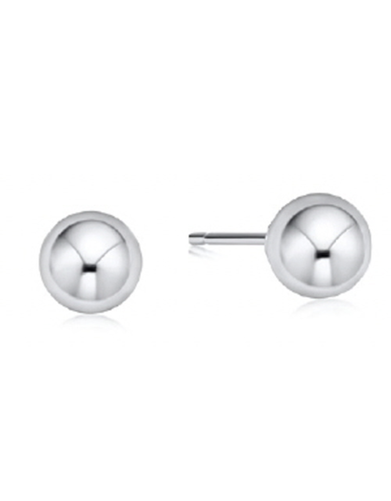 ENEWTON DESIGN Classic 8mm Ball Stud Earrings - Silver