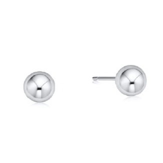 ENEWTON DESIGN Classic 6mm Ball Stud Earrings - Silver
