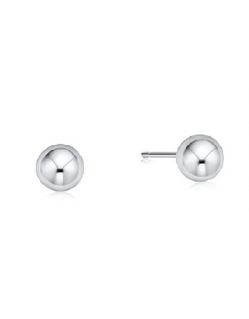 ENEWTON DESIGN Classic 6mm Ball Stud Earrings - Silver