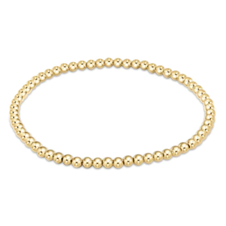 ENEWTON DESIGN Classic 3mm Bead Bracelet - Gold