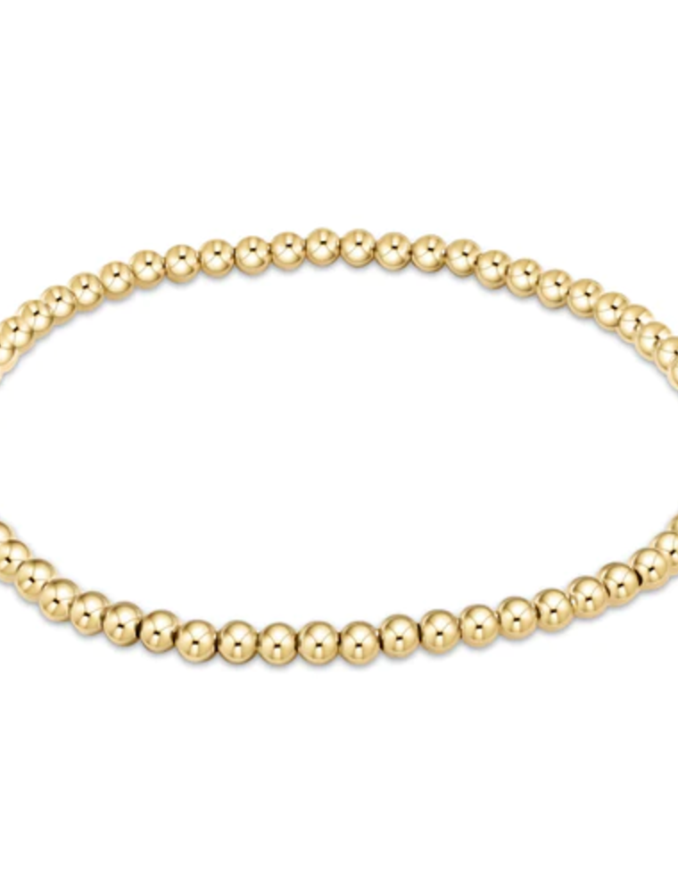 ENEWTON DESIGN Classic 3mm Bead Bracelet - Gold