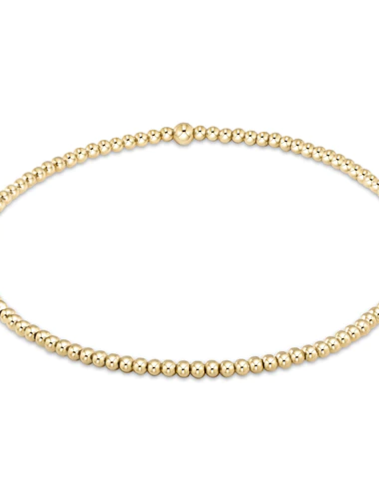 ENEWTON DESIGN Classic 2mm Bead Bracelet - Gold