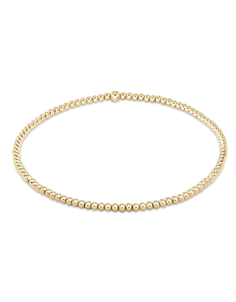 ENEWTON DESIGN Classic 2mm Bead Bracelet - Gold