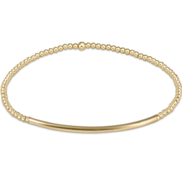 ENEWTON DESIGN Gold Classic 2mm Bead Bracelet - Gold Bliss Bar