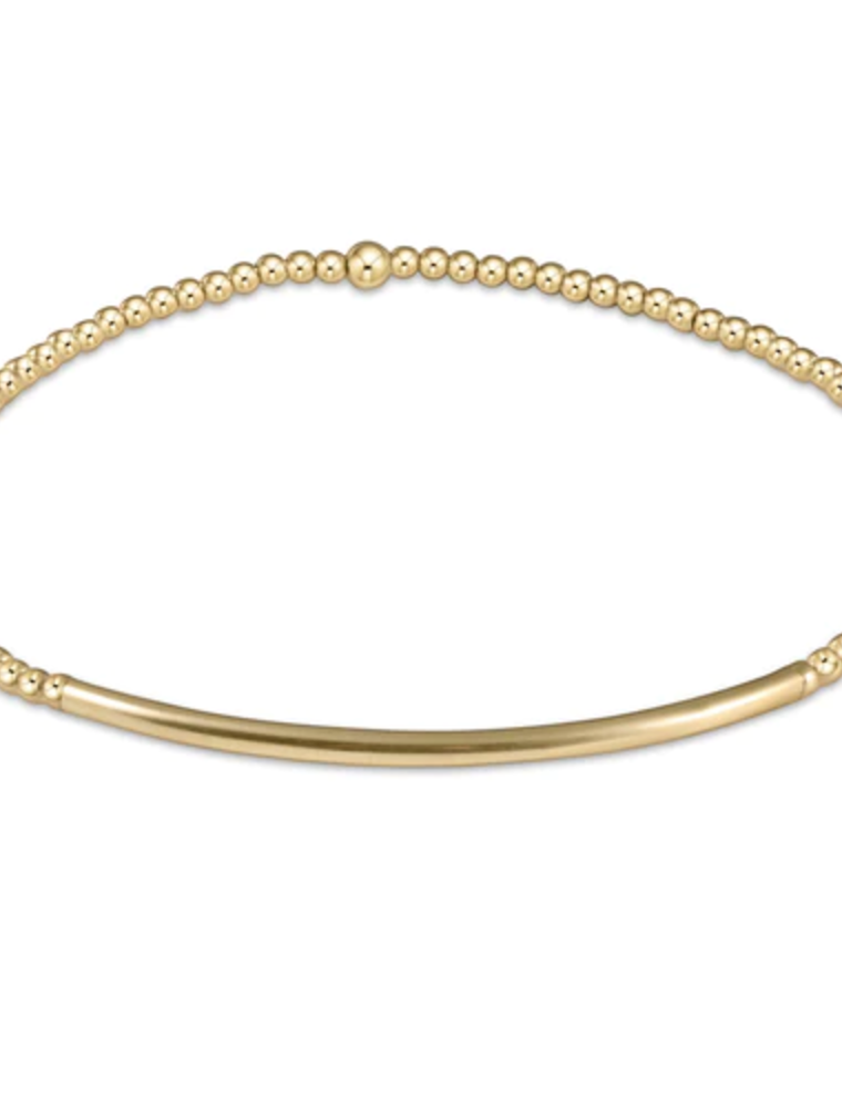 ENEWTON DESIGN Gold Classic 2mm Bead Bracelet - Gold Bliss Bar