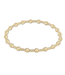 ENEWTON DESIGN Classic Sincerity Pattern 4mm Bead Bracelet - Gold
