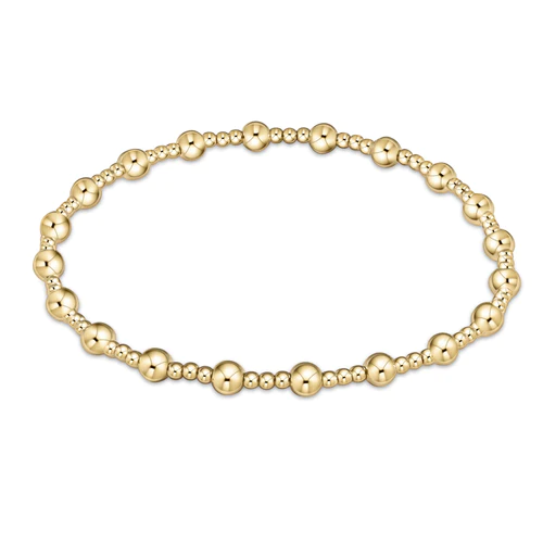ENEWTON-CLASSIC SINCERITY PATTERN 4MM BEAD BRACELET -STERLING main image 1