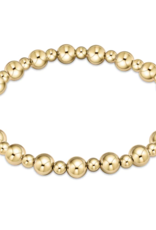ENEWTON DESIGN Classic Grateful Pattern 6mm Bead Bracelet - Gold ENEWTON DESIGN Classic Grateful Pattern 6mm Bead Bracelet - Gold