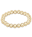 Classic 8mm Bead Bracelet - Gold