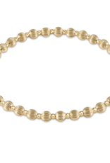 ENEWTON DESIGN Dignity Grateful Pattern 4mm Bead Bracelet - Gold ENEWTON DESIGN Dignity Grateful Pattern 4mm Bead Bracelet - Gold