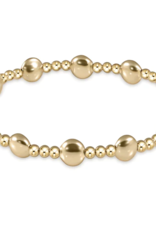ENEWTON DESIGN Honesty Sincerity Pattern 6mm Bead Bracelet - Gold ENEWTON DESIGN Honesty Sincerity Pattern 6mm Bead Bracelet - Gold