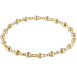 ENEWTON DESIGN Dignity Sincerity Pattern 4mm Bead Bracelet - Gold