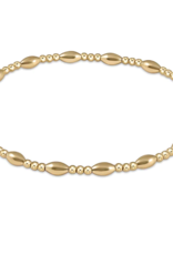 ENEWTON DESIGN Harmony Sincerity Pattern 2mm Bead Bracelet - Gold