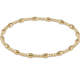 ENEWTON DESIGN Harmony Sincerity Pattern 2mm Bead Bracelet - Gold