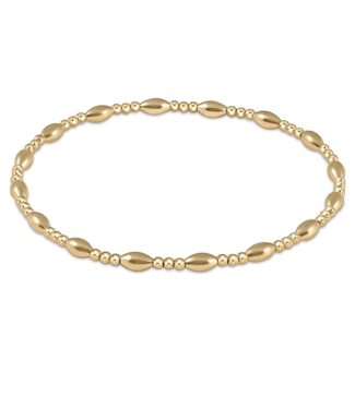 ENEWTON DESIGN Harmony Sincerity Pattern 2mm Bead Bracelet - Gold