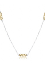 ENEWTON DESIGN Joy Simplicity 3mm Bead Chain 17" Necklace - Mixed Metal