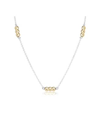ENEWTON DESIGN Joy Simplicity 3mm Bead Chain 17" Necklace - Mixed Metal