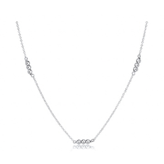 ENEWTON DESIGN Joy Simplicity 3mm Bead Chain 17" Necklace - Silver