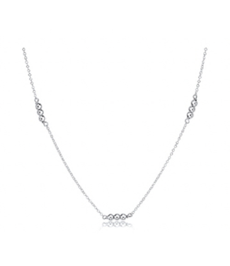 ENEWTON DESIGN Joy Simplicity 3mm Bead Chain 17" Necklace - Silver
