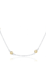 ENEWTON DESIGN Simplicity 4mm Bead Chain 17" Necklace - Mixed Metal