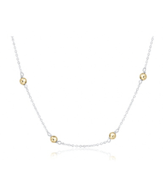 ENEWTON DESIGN Simplicity 4mm Bead Chain 17" Necklace - Mixed Metal